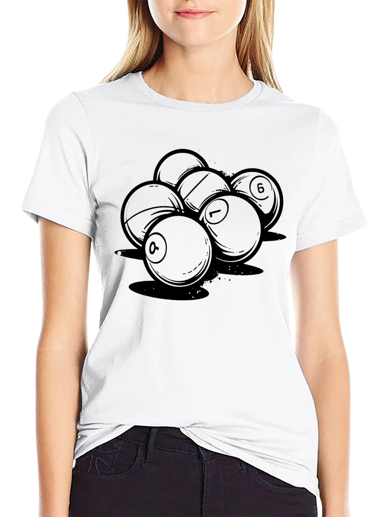 Billiards Graphic Tee - Cool Balls Design!