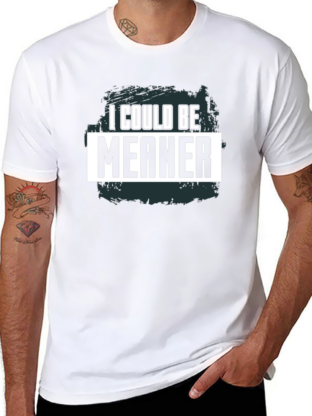I Could Be Meaner Graphic Tee