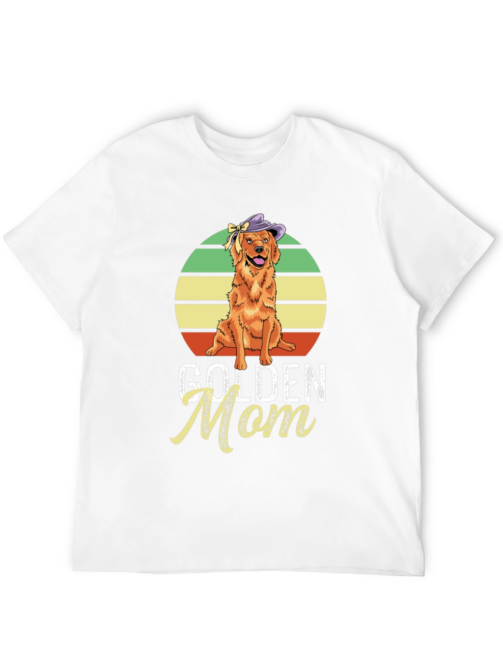 Golden Retriever Mom T-Shirt - Cute Dog Lover Tee