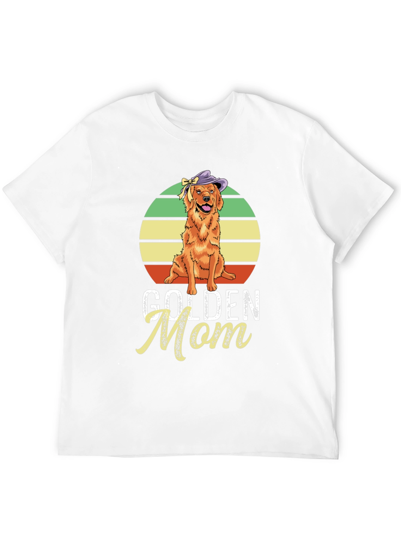 Golden Retriever Mom T-Shirt - Cute Dog Lover Tee