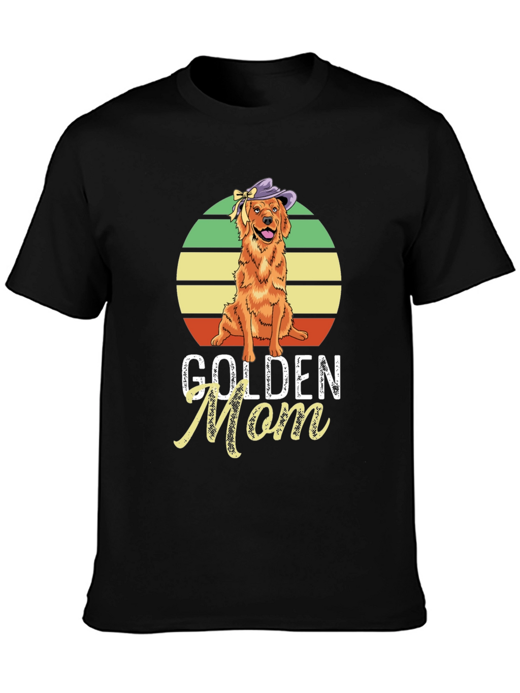 Golden Retriever Mom T-Shirt - Cute Dog Lover Tee