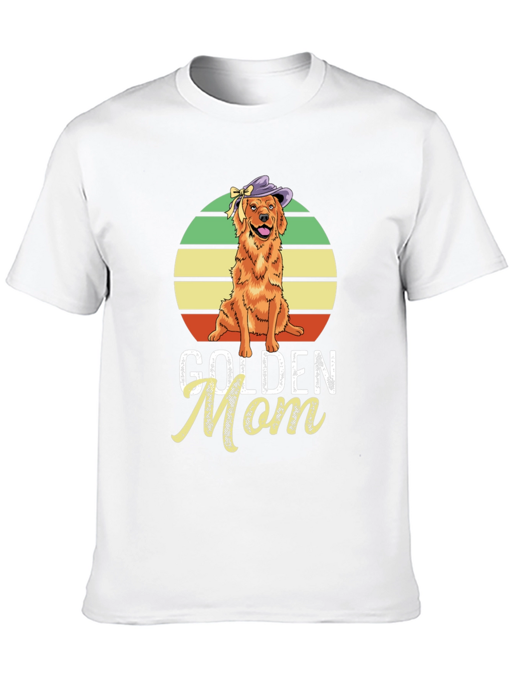 Golden Retriever Mom T-Shirt - Cute Dog Lover Tee