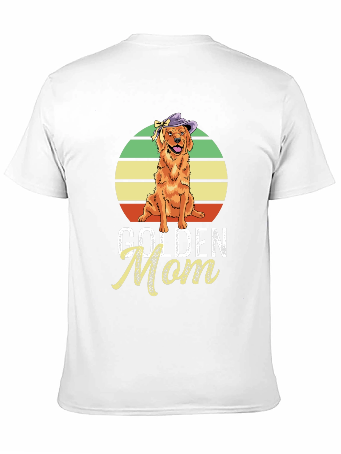 Golden Retriever Mom T-Shirt - Cute Dog Lover Tee