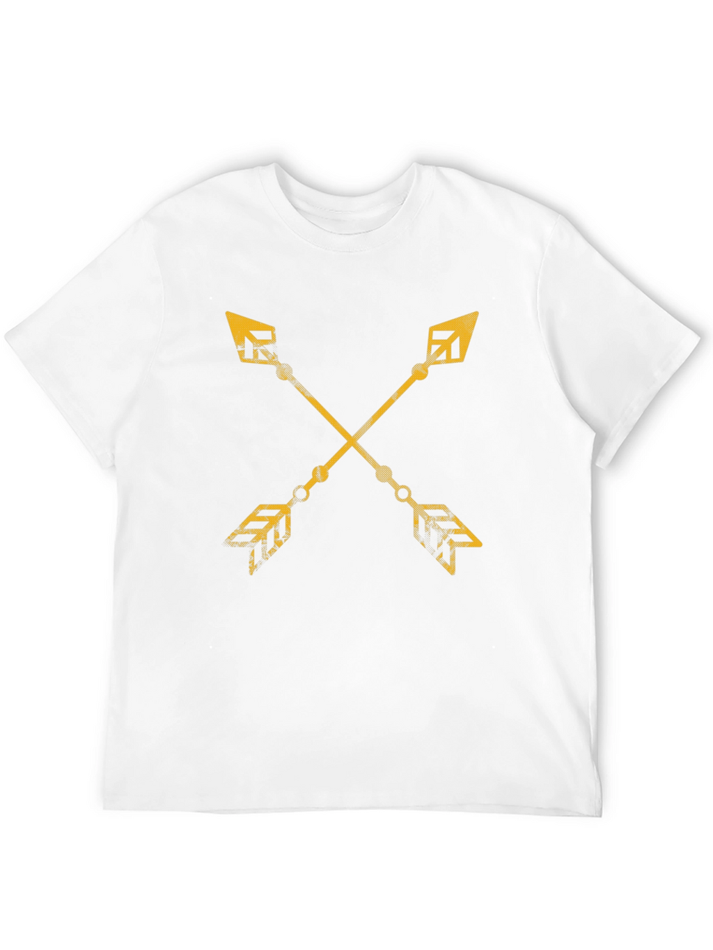 Crossed Arrow Graphic Black T-Shirt