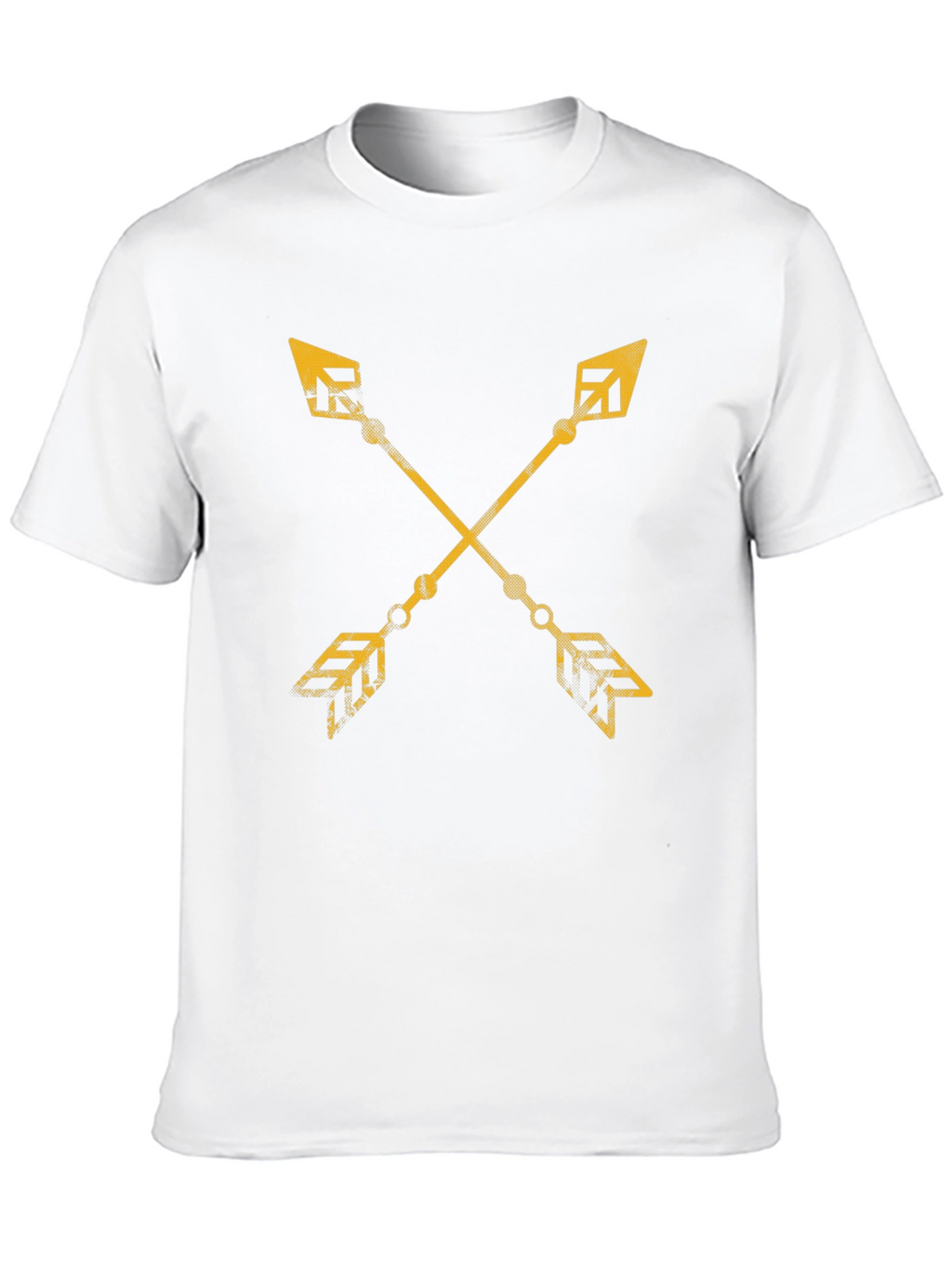 Crossed Arrow Graphic Black T-Shirt
