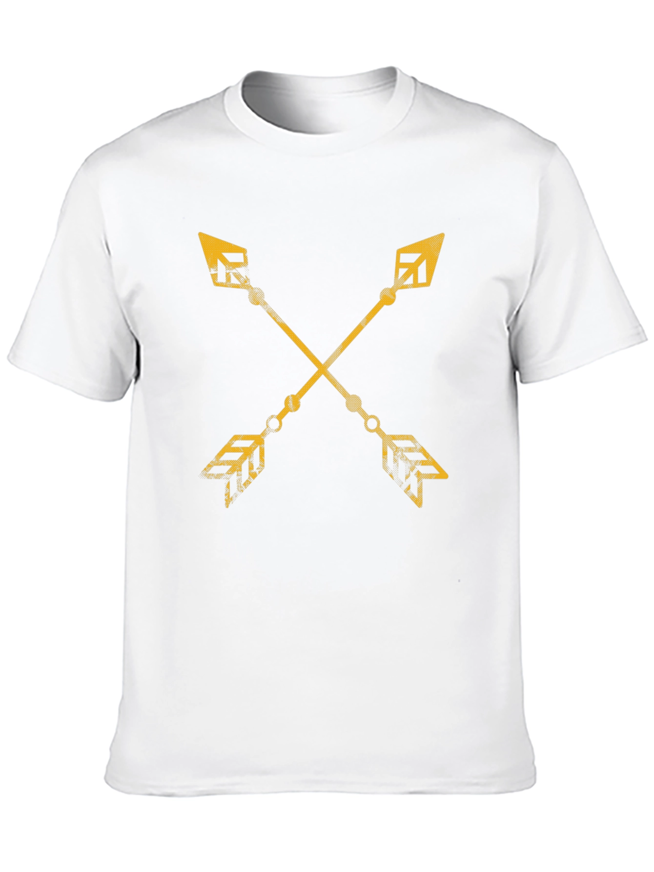 Crossed Arrow Graphic Black T-Shirt
