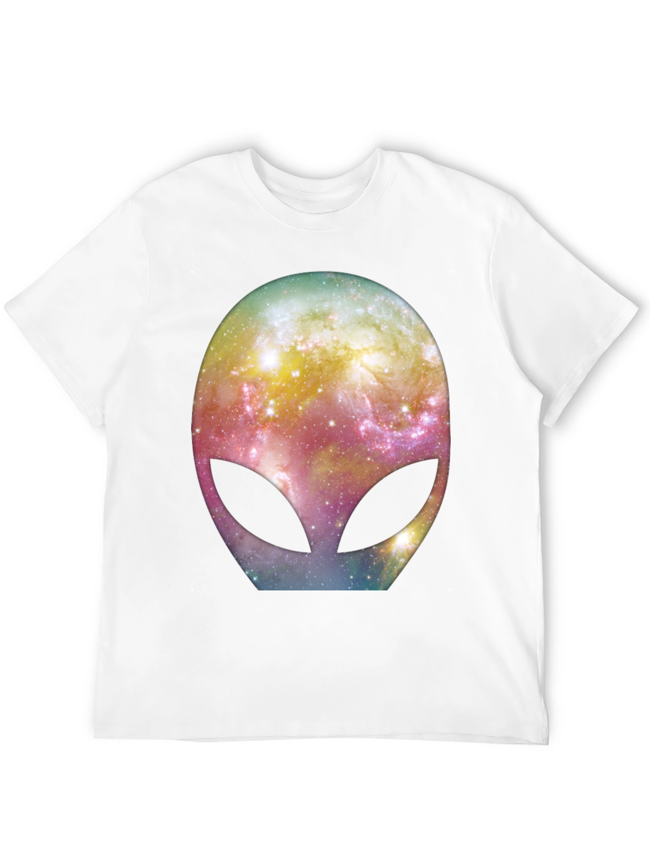 Galaxy Alien Graphic Black T-Shirt