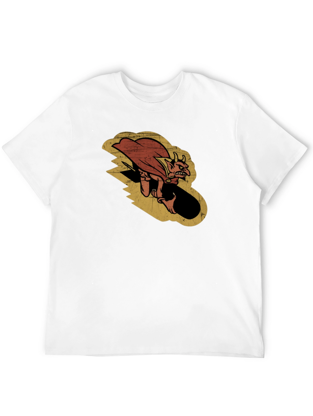 Devil Rider Graphic Tee - Mens Black T-Shirt