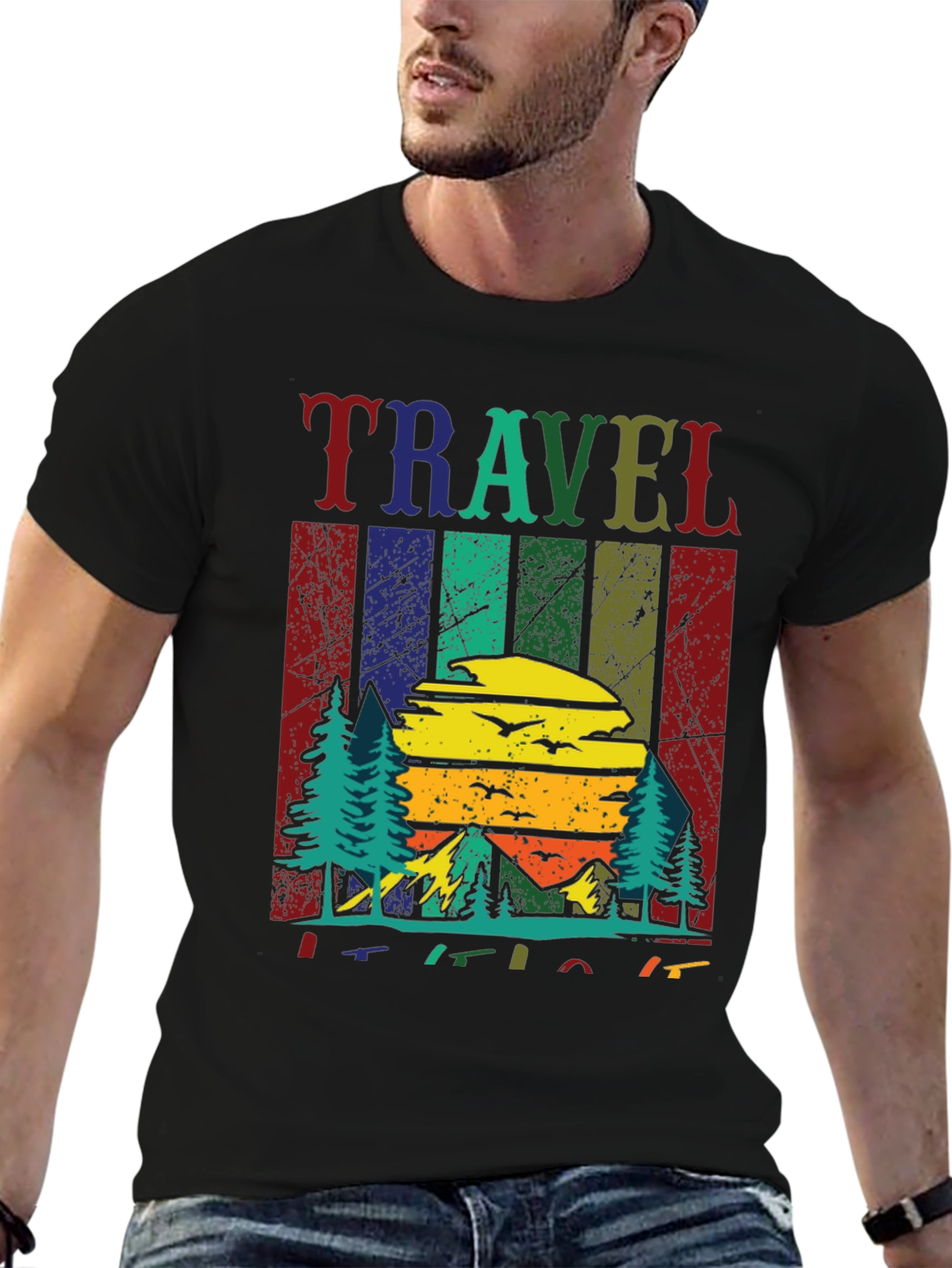 Retro Travel Graphic Tee