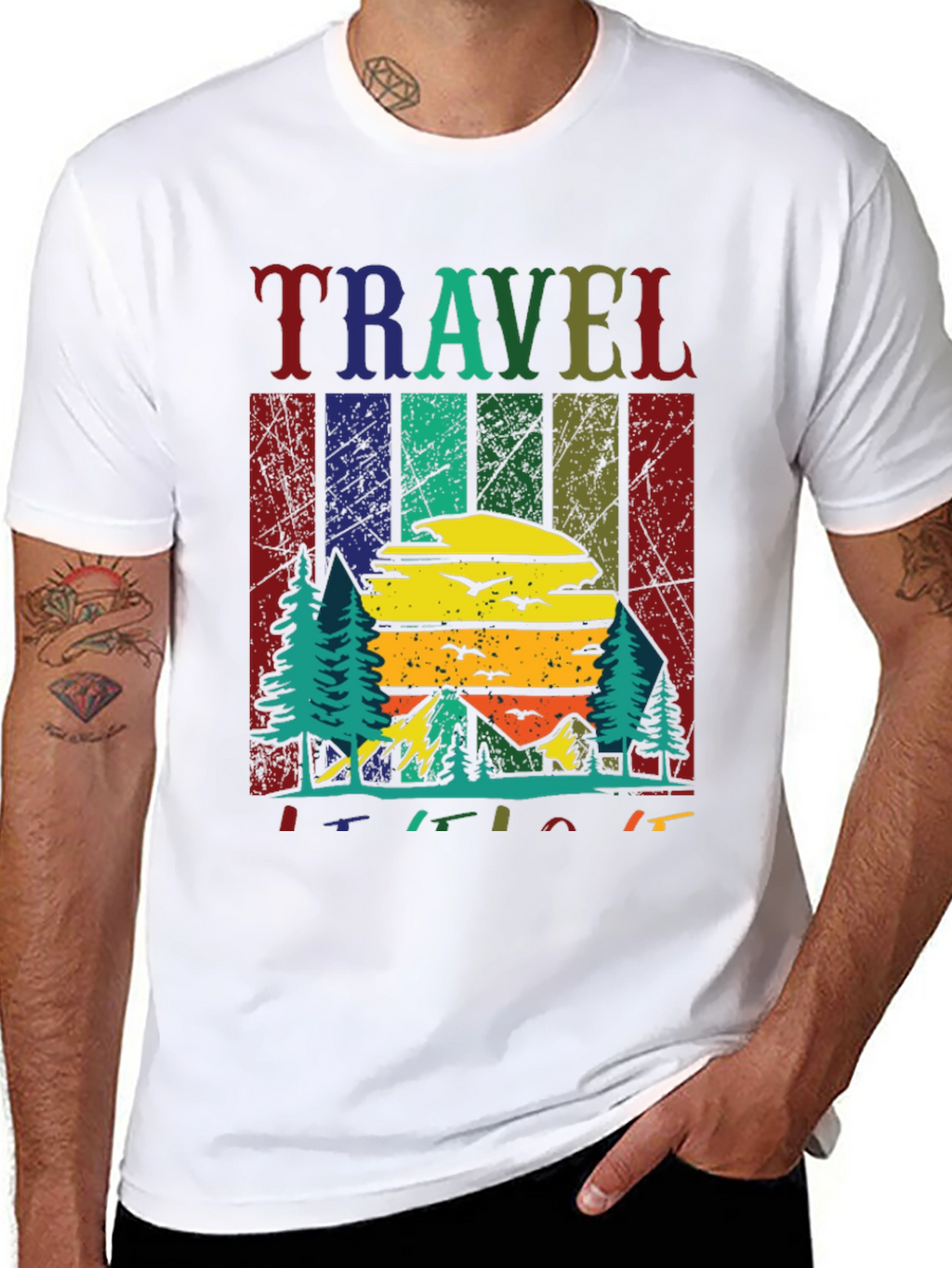 Retro Travel Graphic Tee