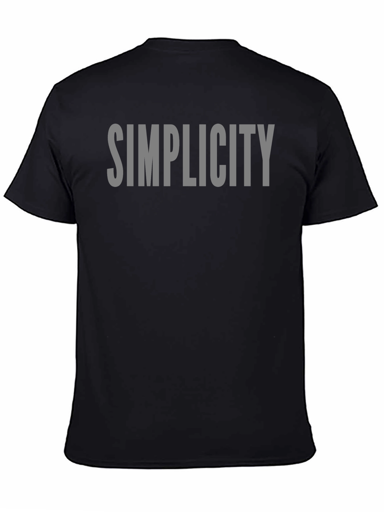 Simplicity Graphic T-Shirt - Minimalist Design