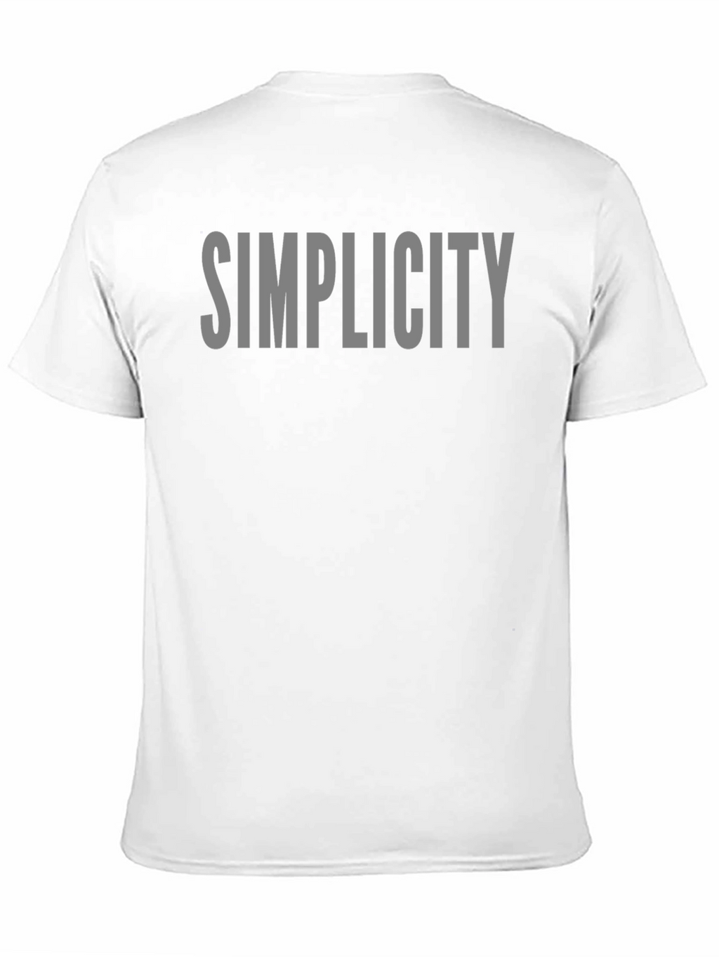Simplicity Graphic T-Shirt - Minimalist Design