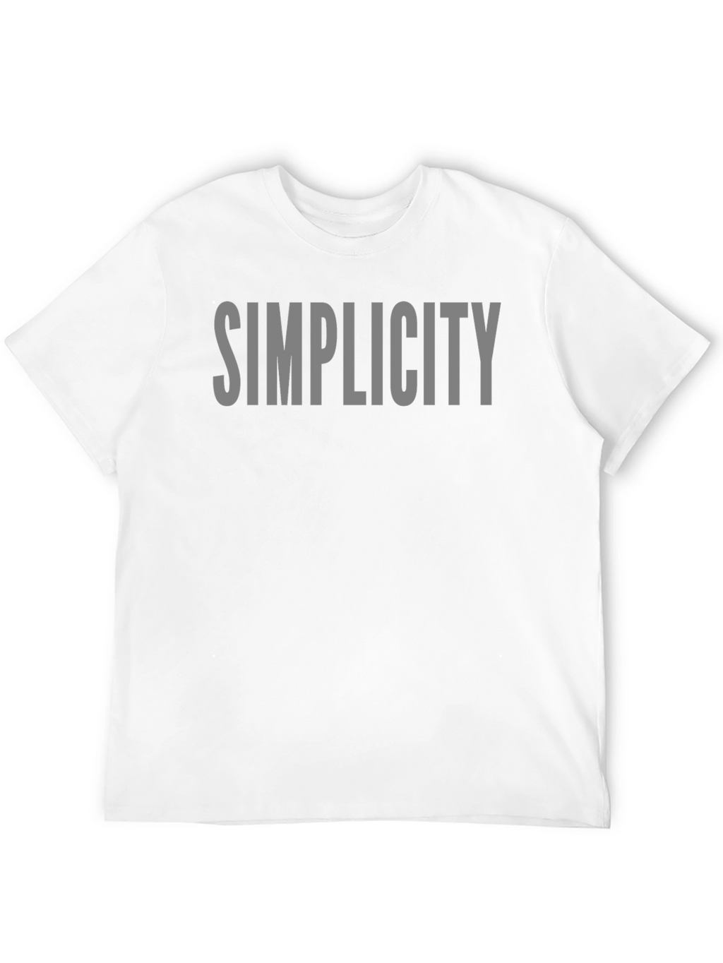 Simplicity Graphic T-Shirt - Minimalist Design