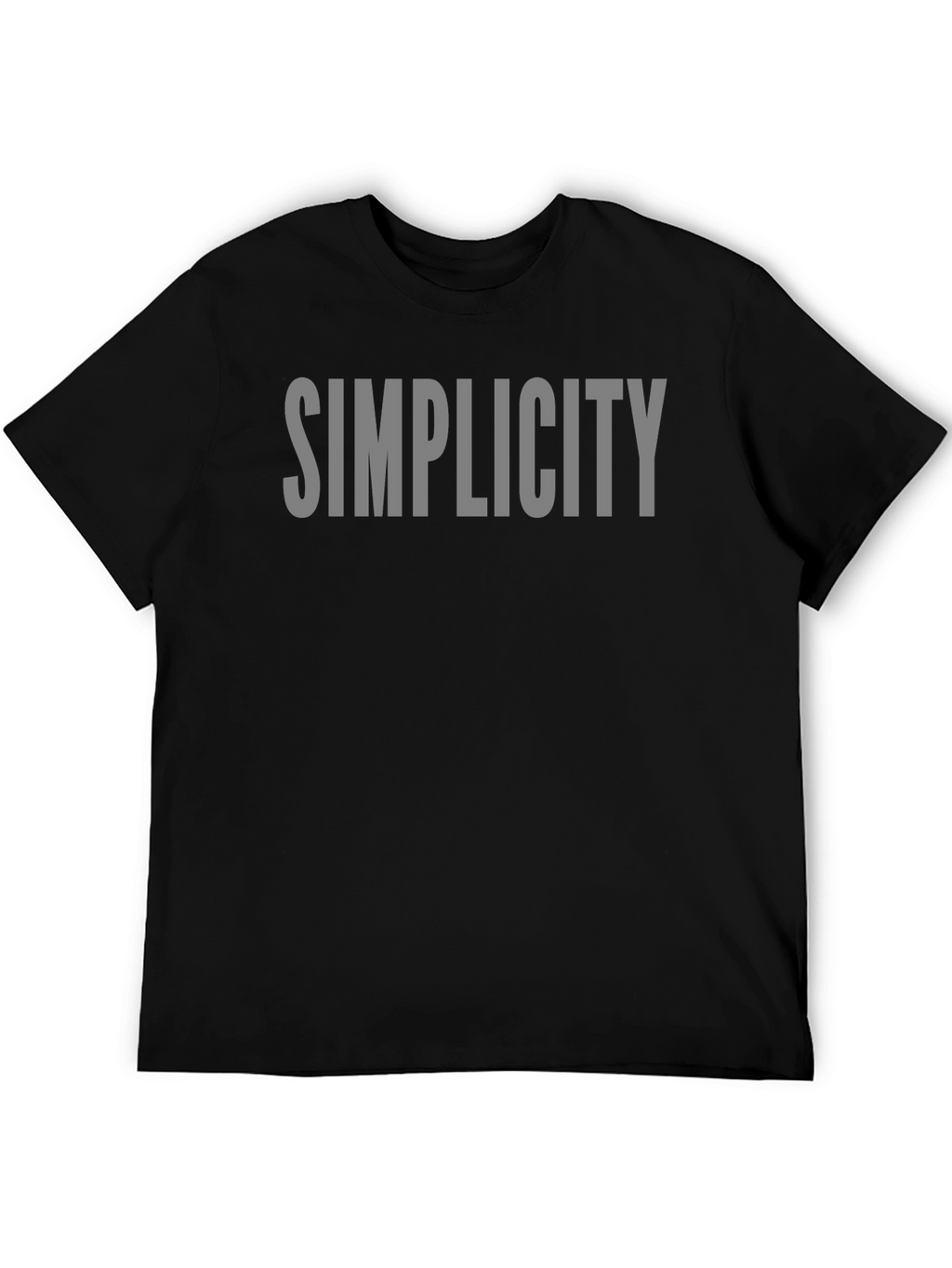 Simplicity Graphic T-Shirt - Minimalist Design