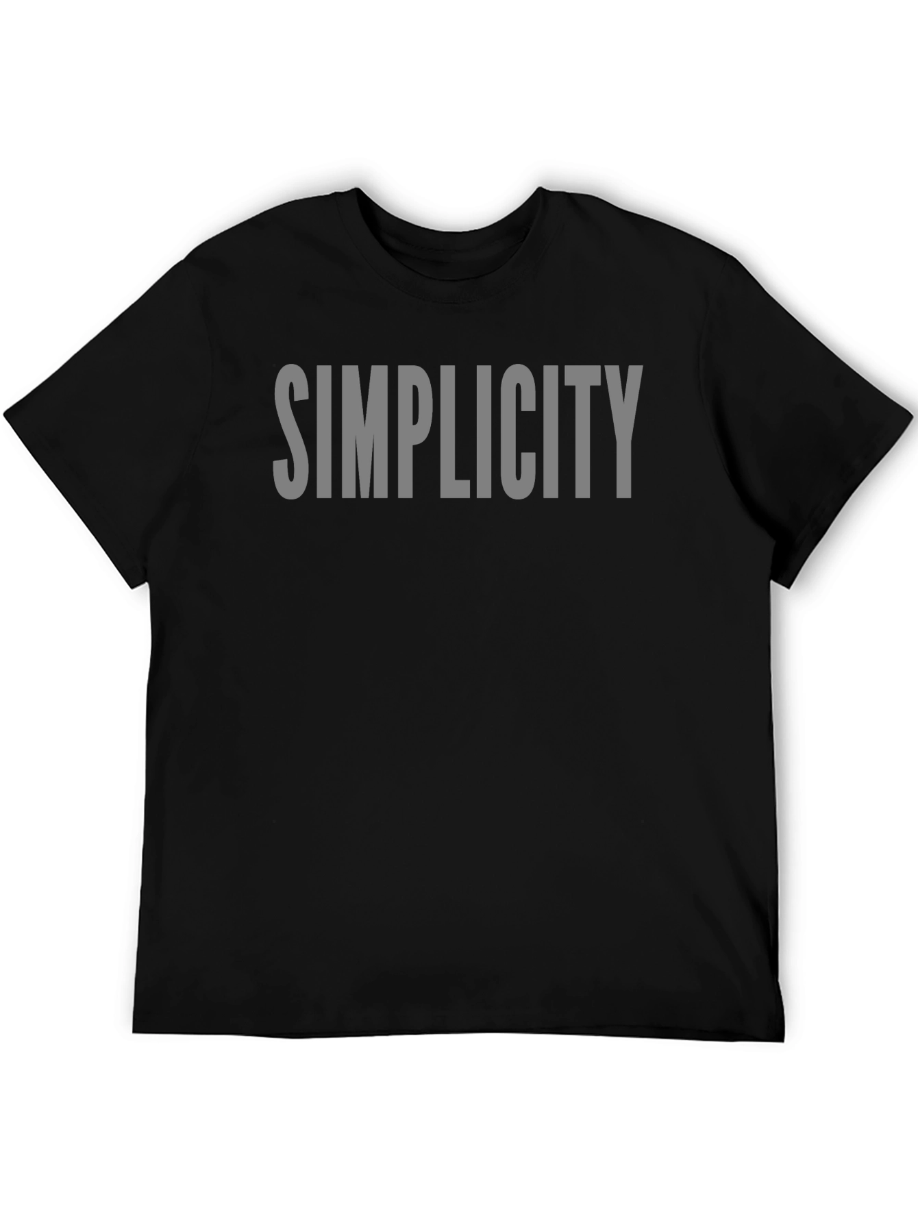 Simplicity Graphic T-Shirt - Minimalist Design