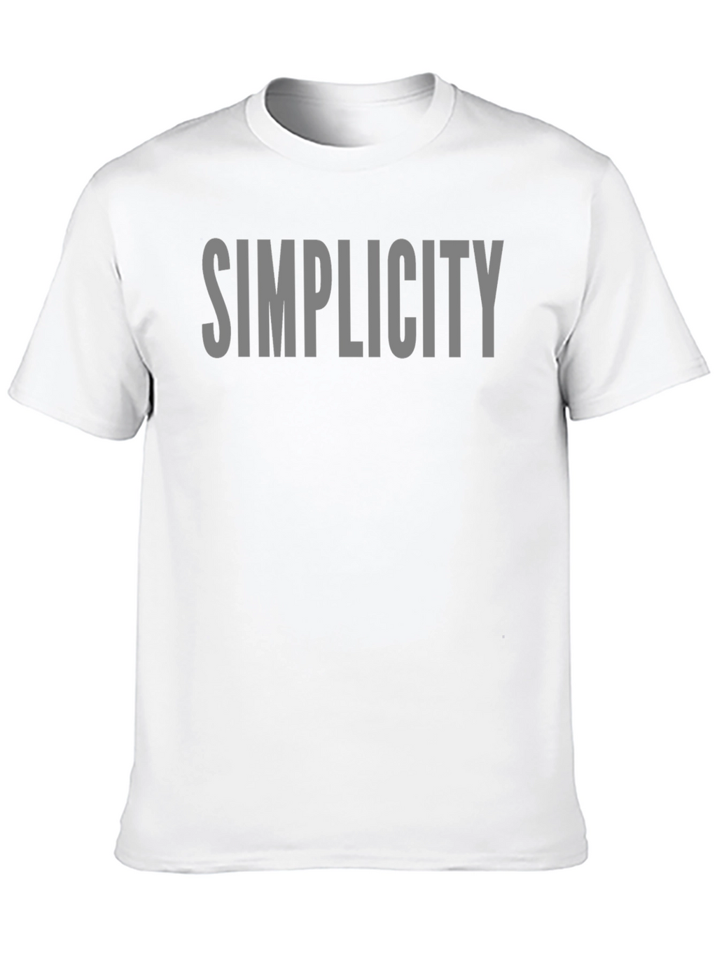 Simplicity Graphic T-Shirt - Minimalist Design