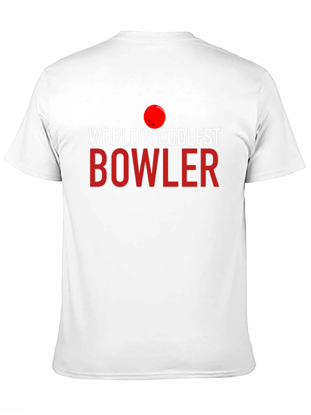 Worlds Coolest Bowler Graphic T-Shirt
