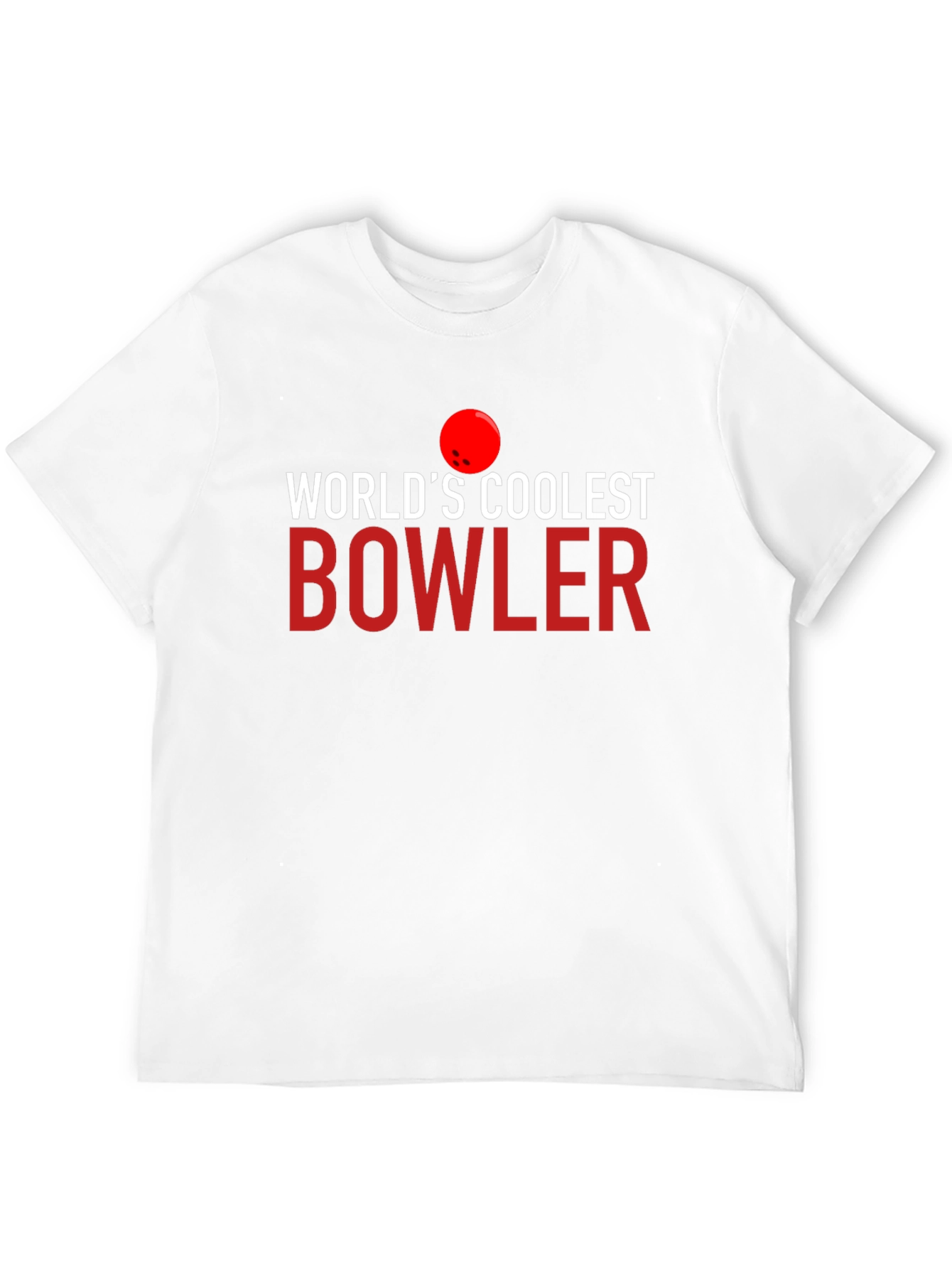 Worlds Coolest Bowler Graphic T-Shirt