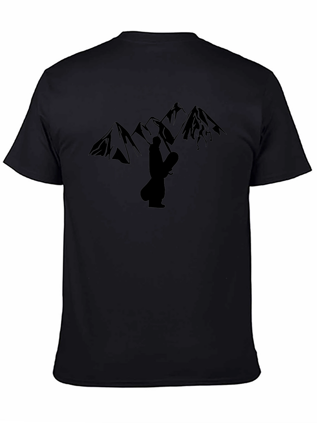 Mountain Graphic Tee - Black T-Shirt