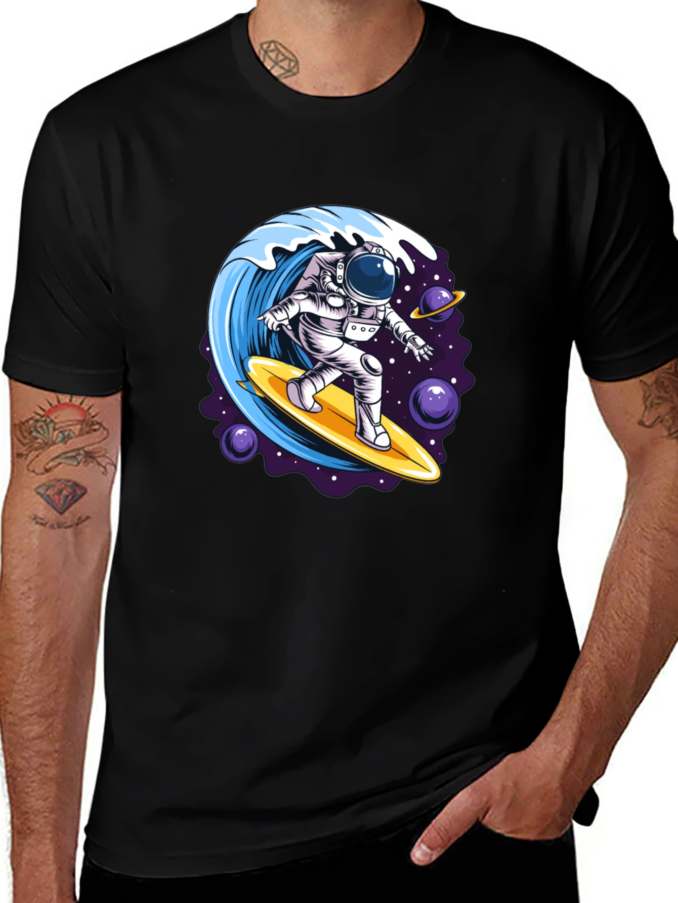 Surfing Astronaut T-Shirt