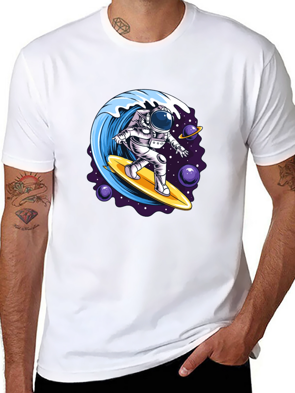 Surfing Astronaut T-Shirt