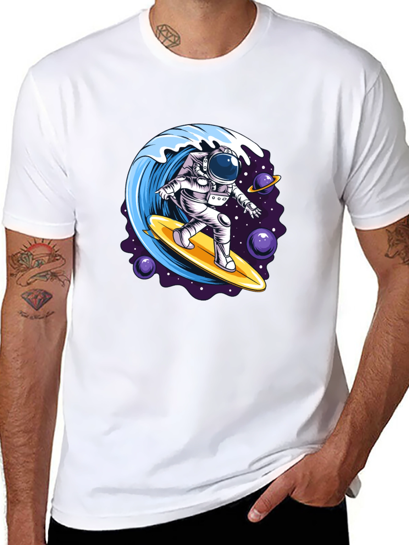 Surfing Astronaut T-Shirt