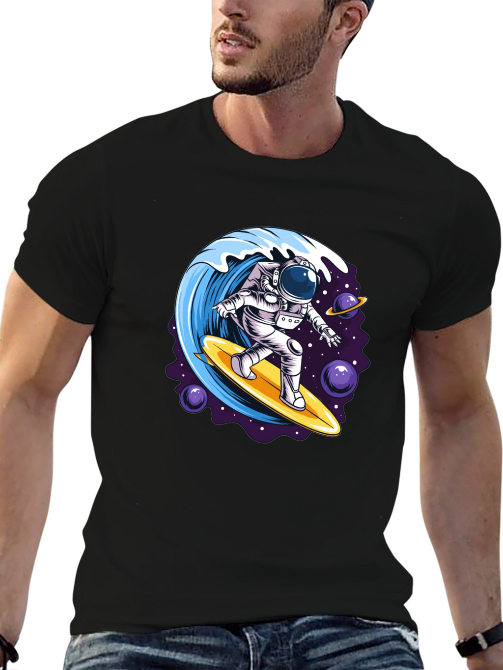 Surfing Astronaut T-Shirt