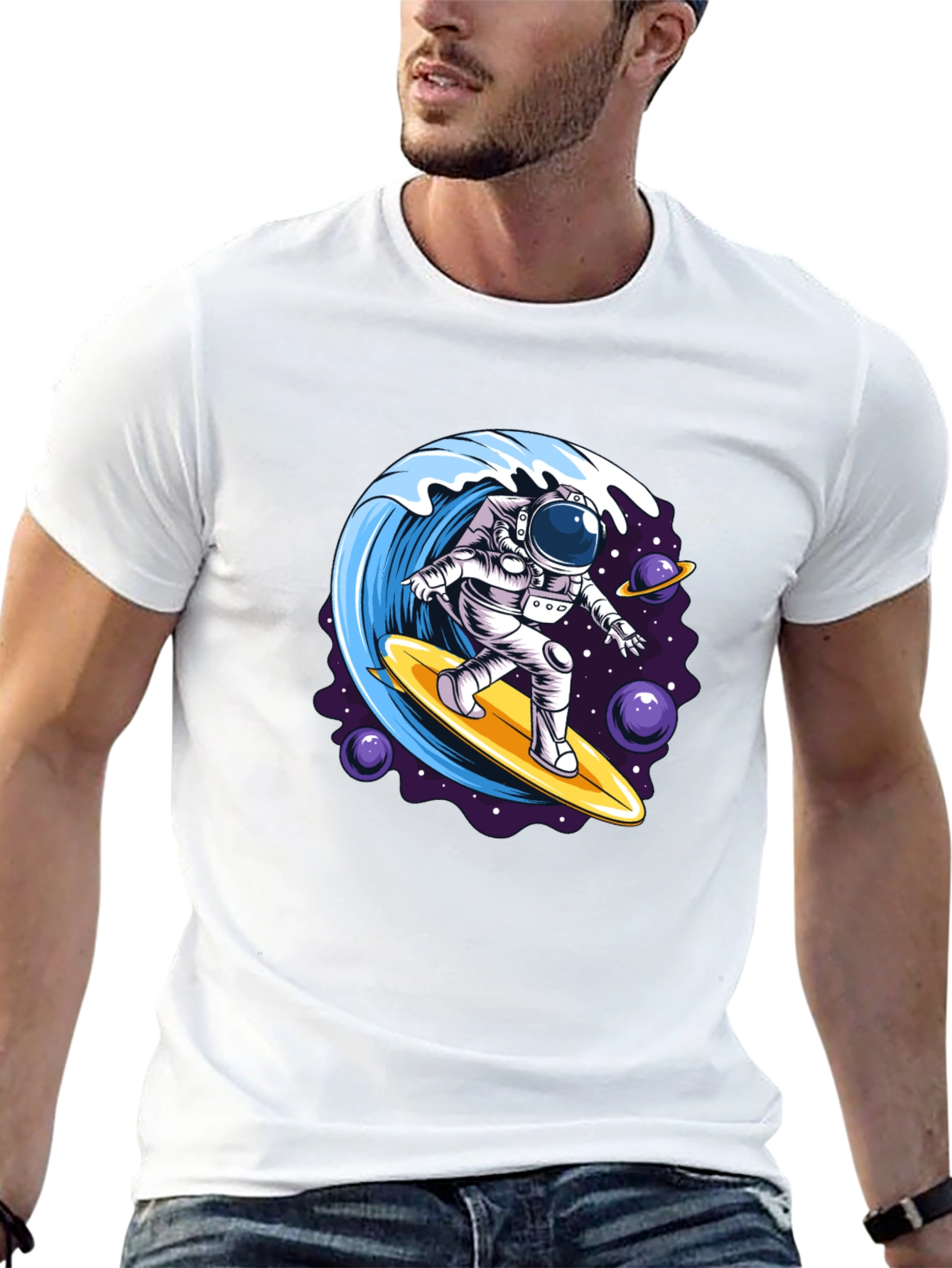 Surfing Astronaut T-Shirt