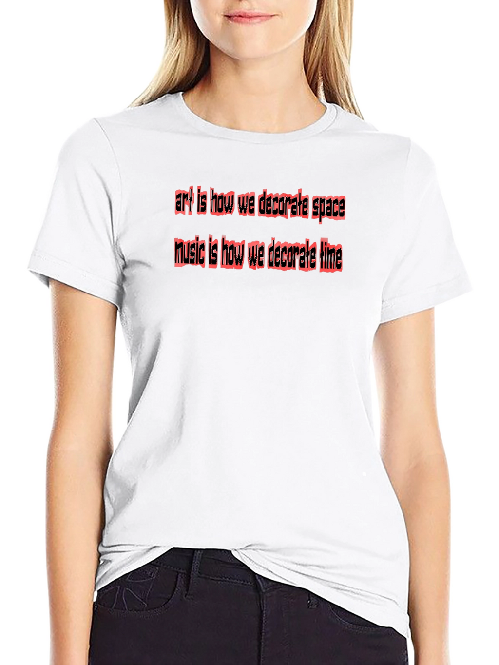 Art & Music Space-Time T-Shirt