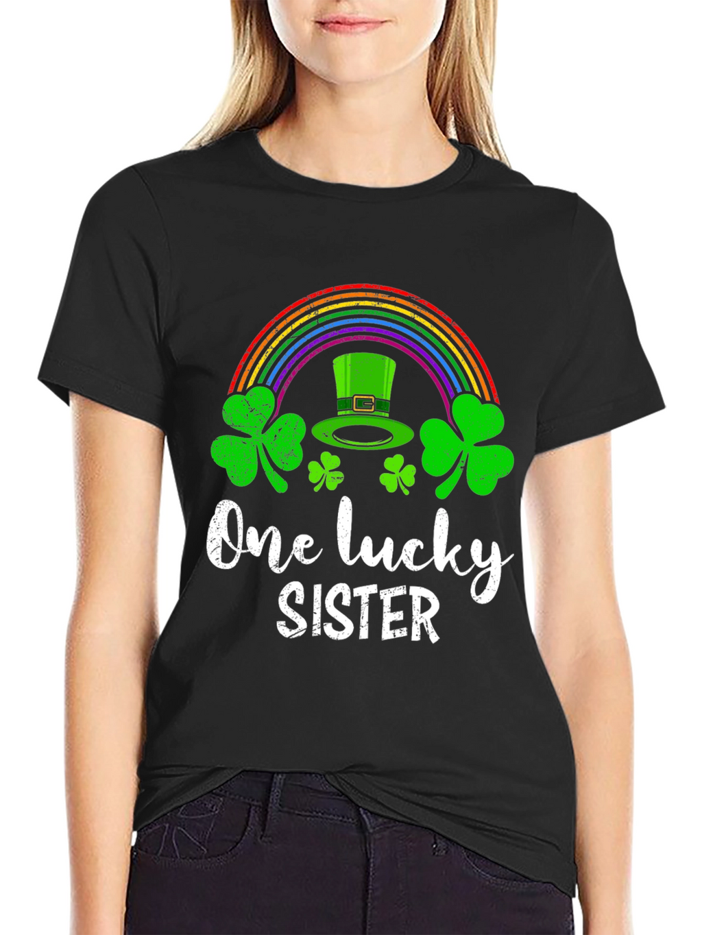 One Lucky Sister St. Patricks Day T-Shirt