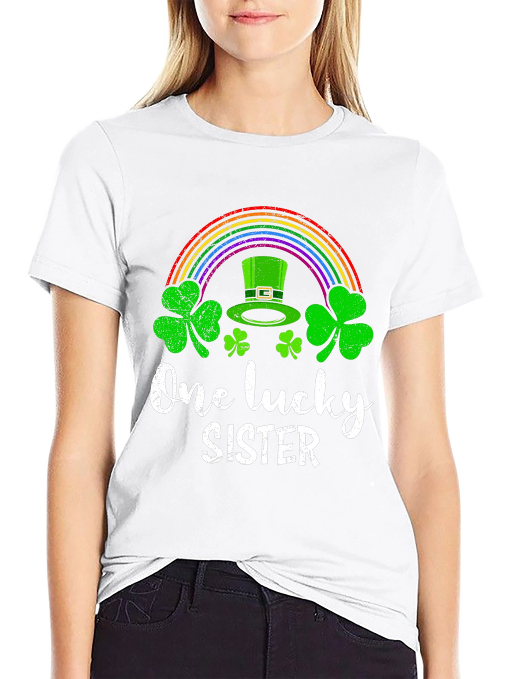 One Lucky Sister St. Patricks Day T-Shirt
