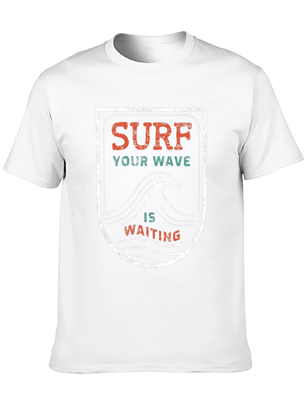 Surf Your Wave T-Shirt - Black Graphic Tee