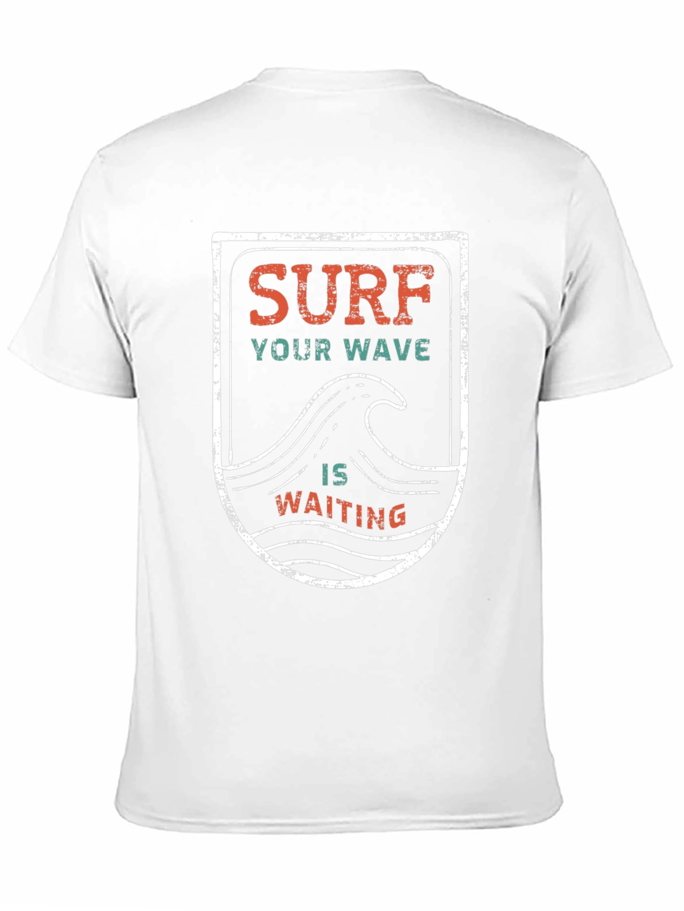 Surf Your Wave T-Shirt - Black Graphic Tee