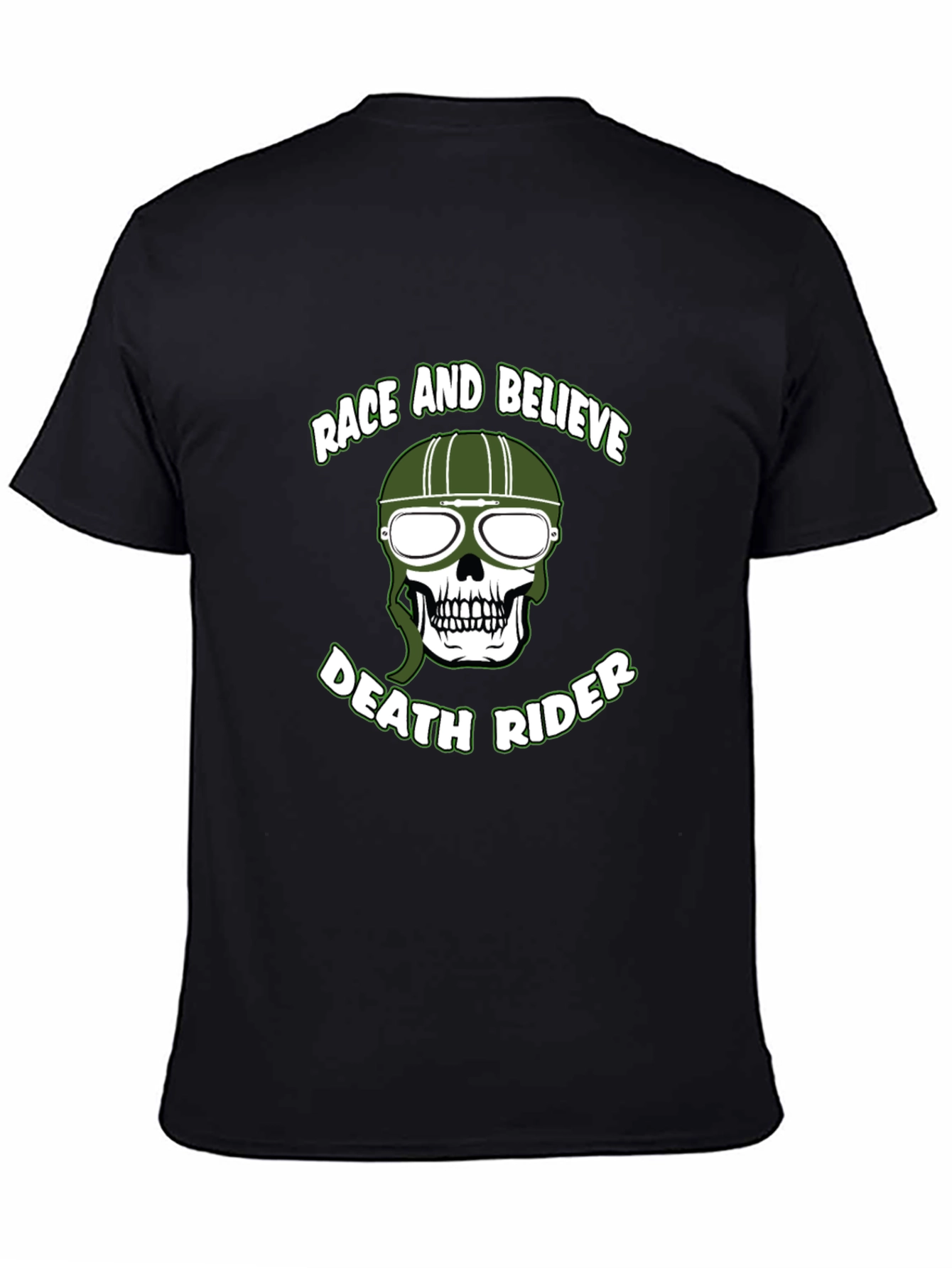 Death Rider Graphic T-Shirt - Race and Believe!