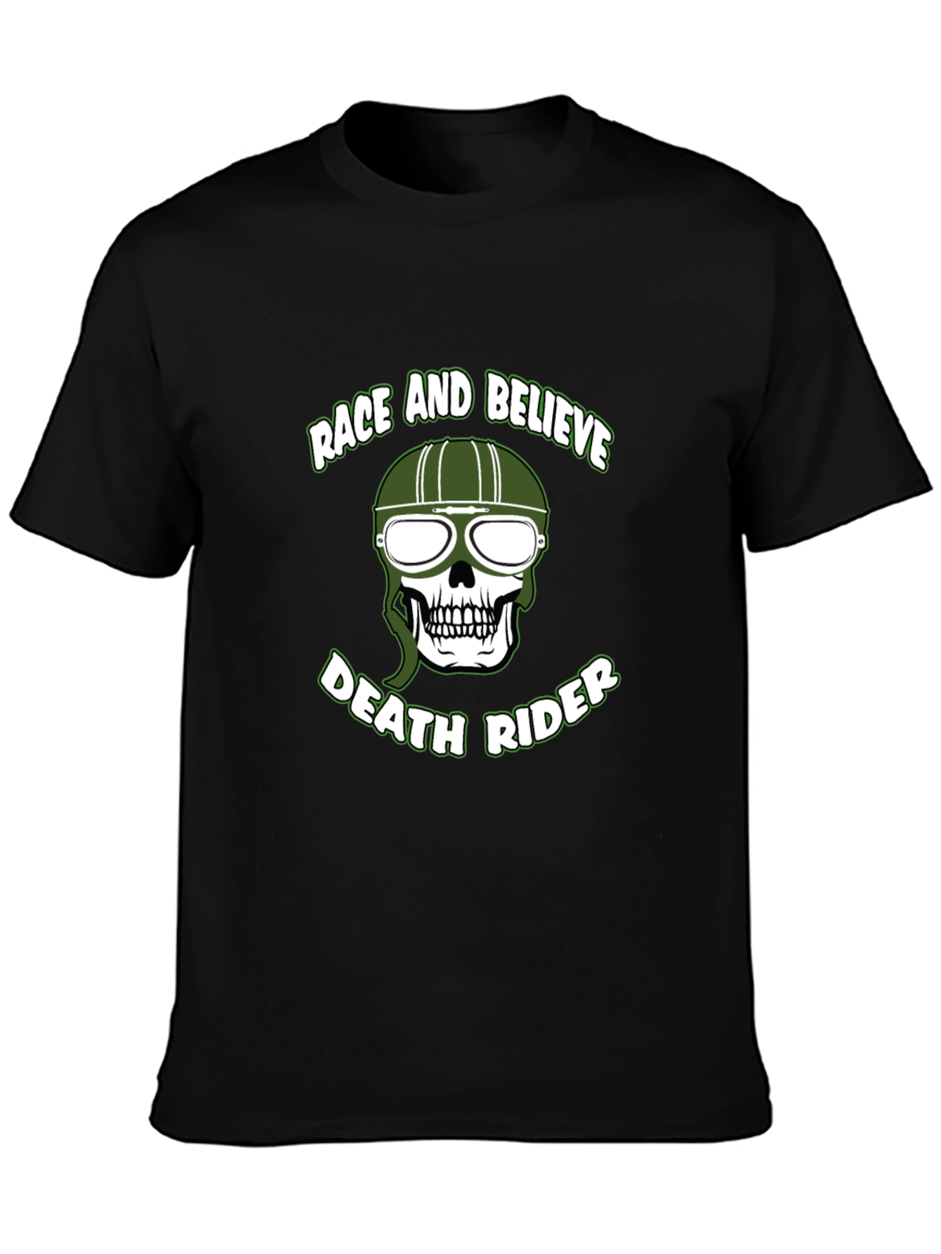 Death Rider Graphic T-Shirt - Race and Believe!