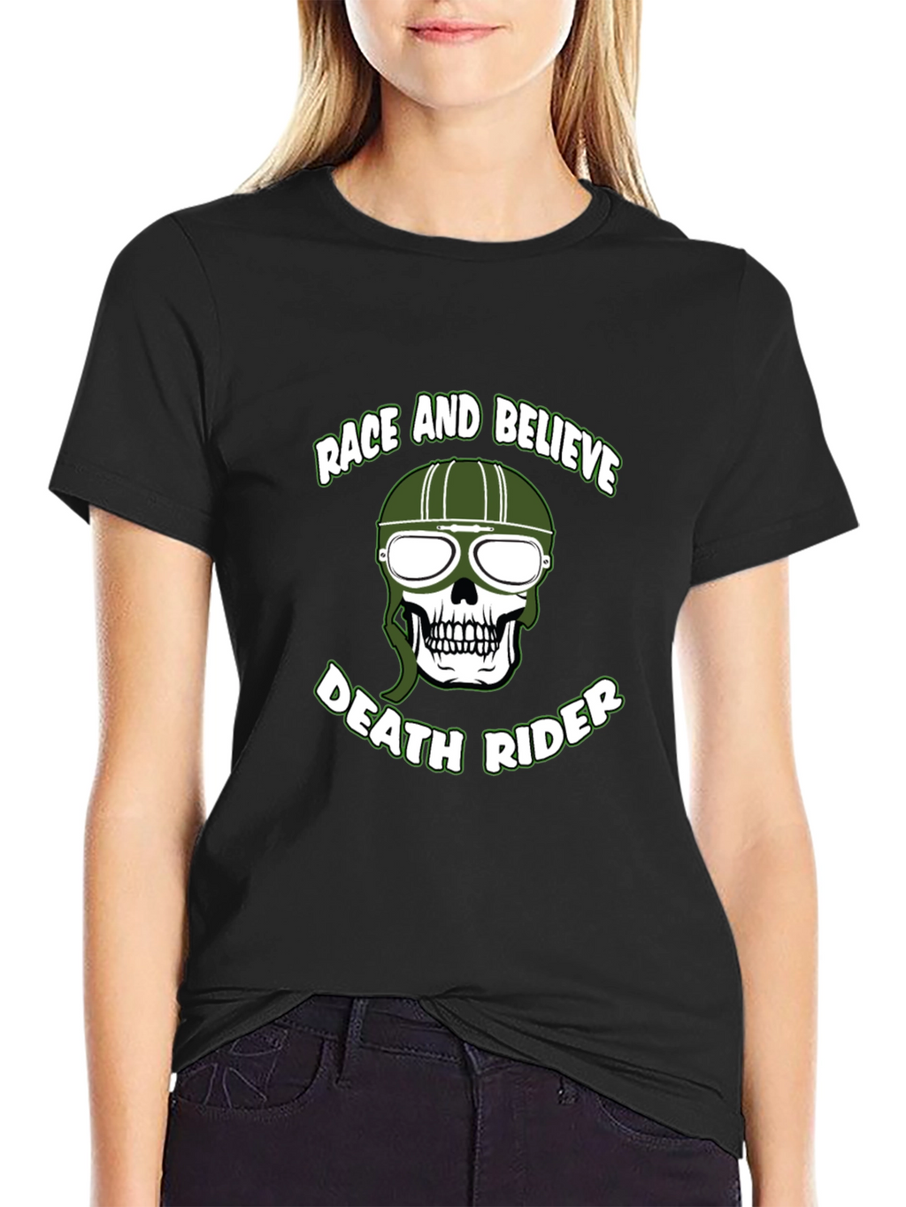 Death Rider Graphic T-Shirt - Race and Believe!