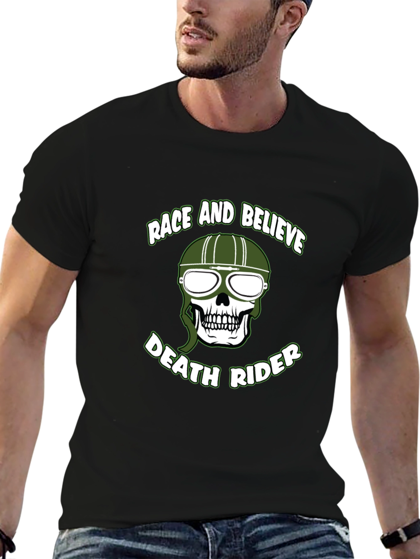 Death Rider Graphic T-Shirt - Race and Believe!