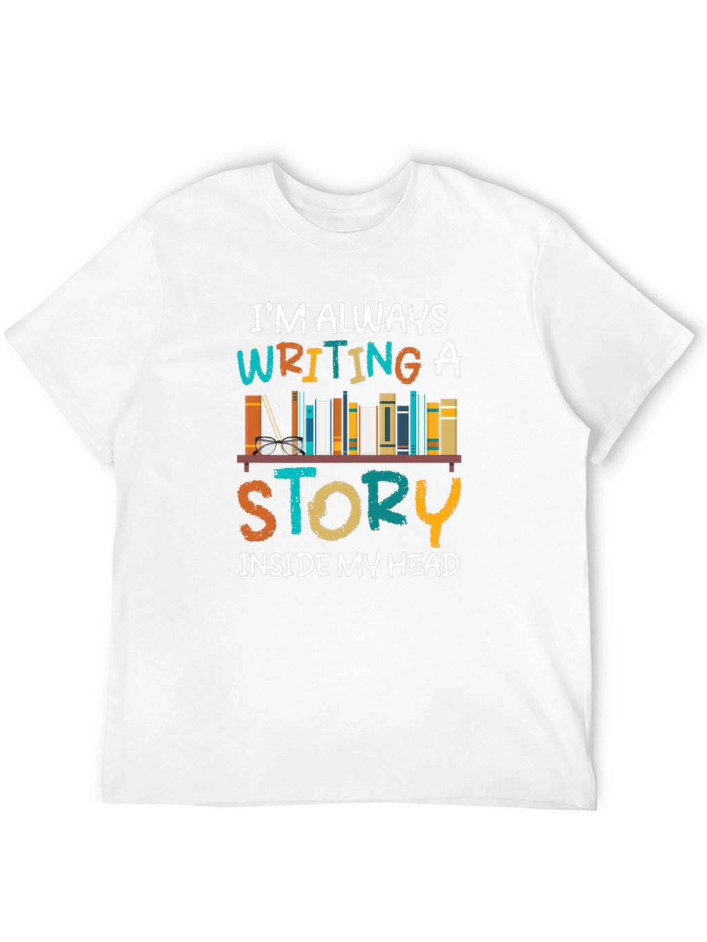 Book Lover T-Shirt: Writing a Story