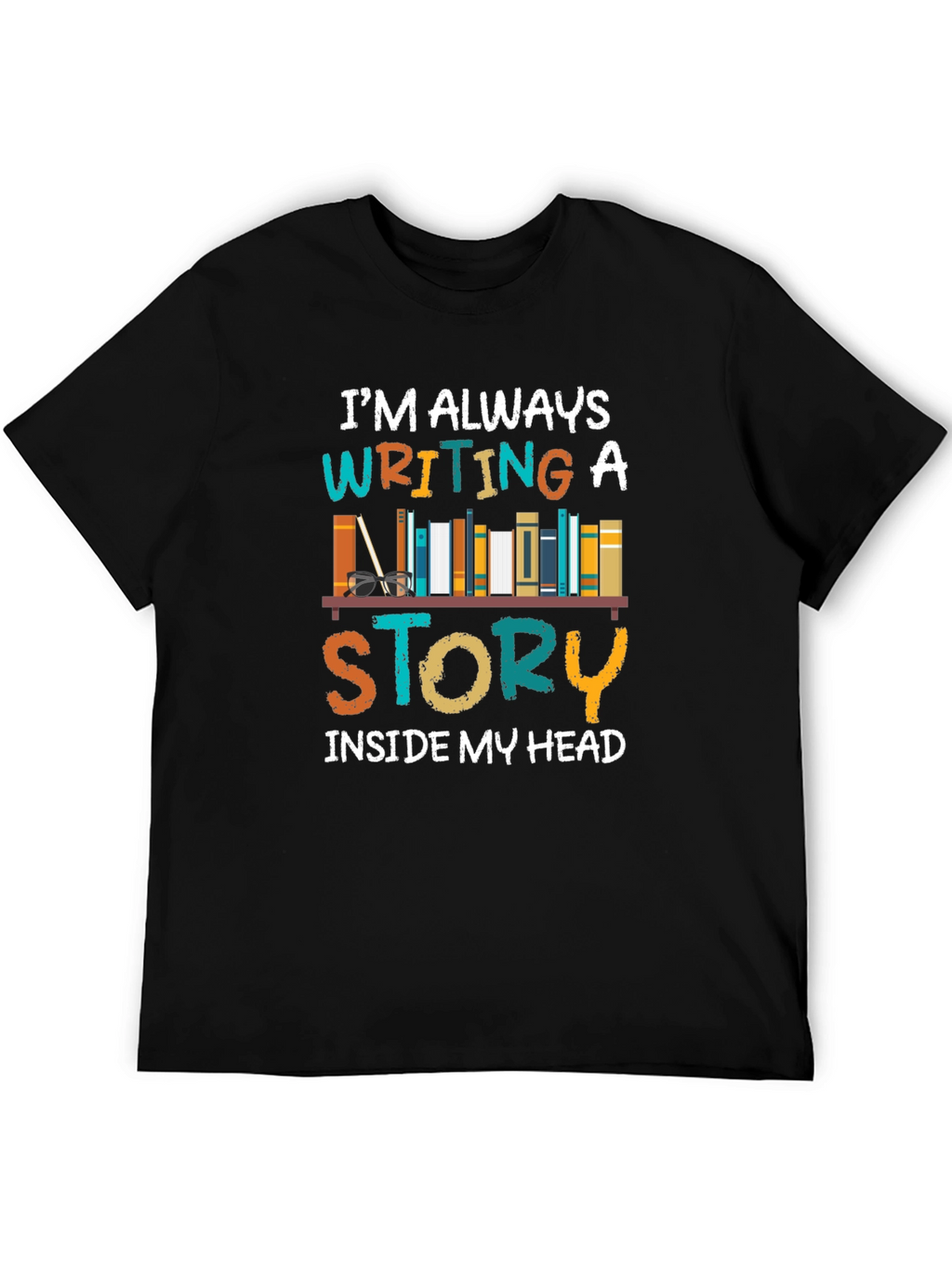 Book Lover T-Shirt: Writing a Story