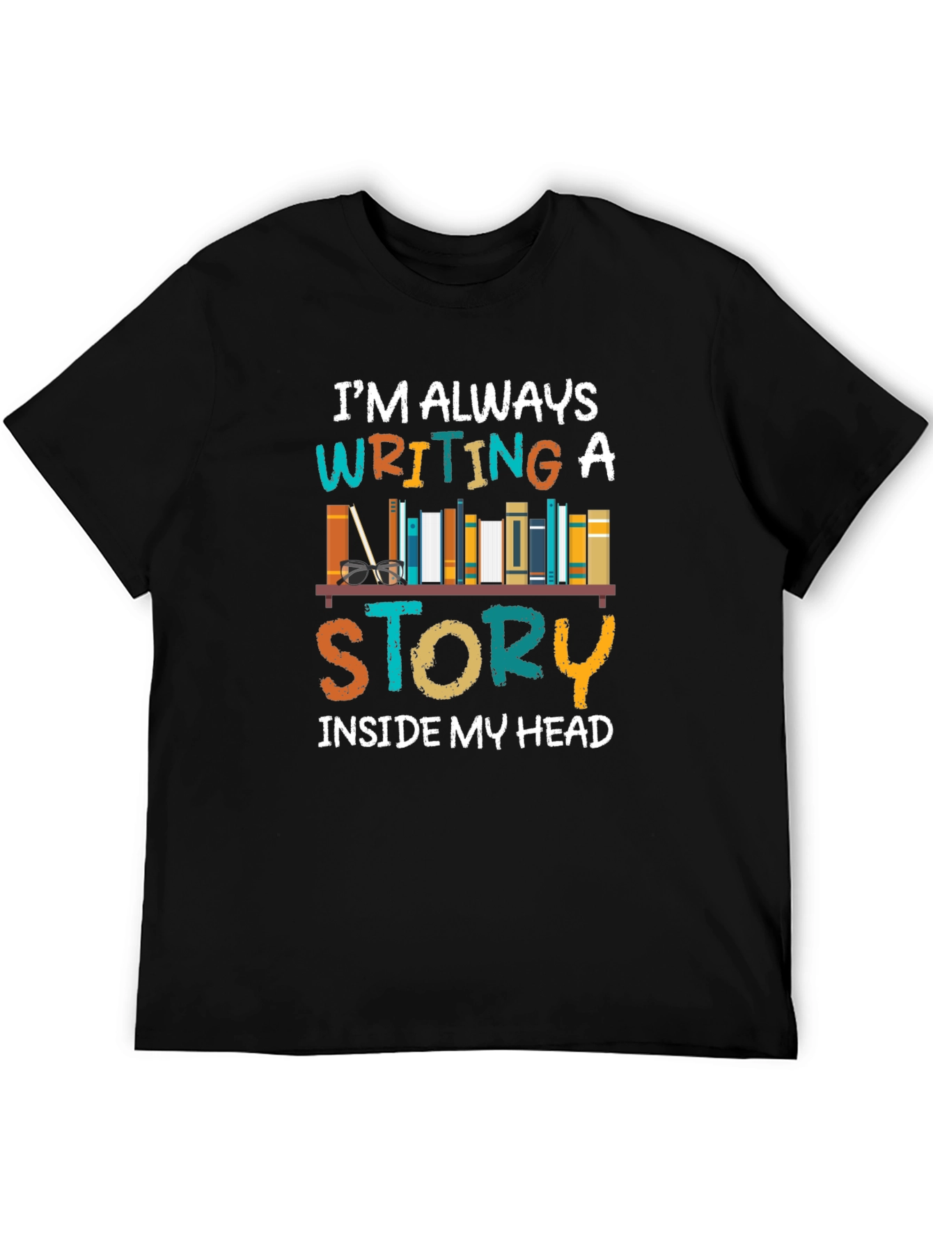 Book Lover T-Shirt: Writing a Story