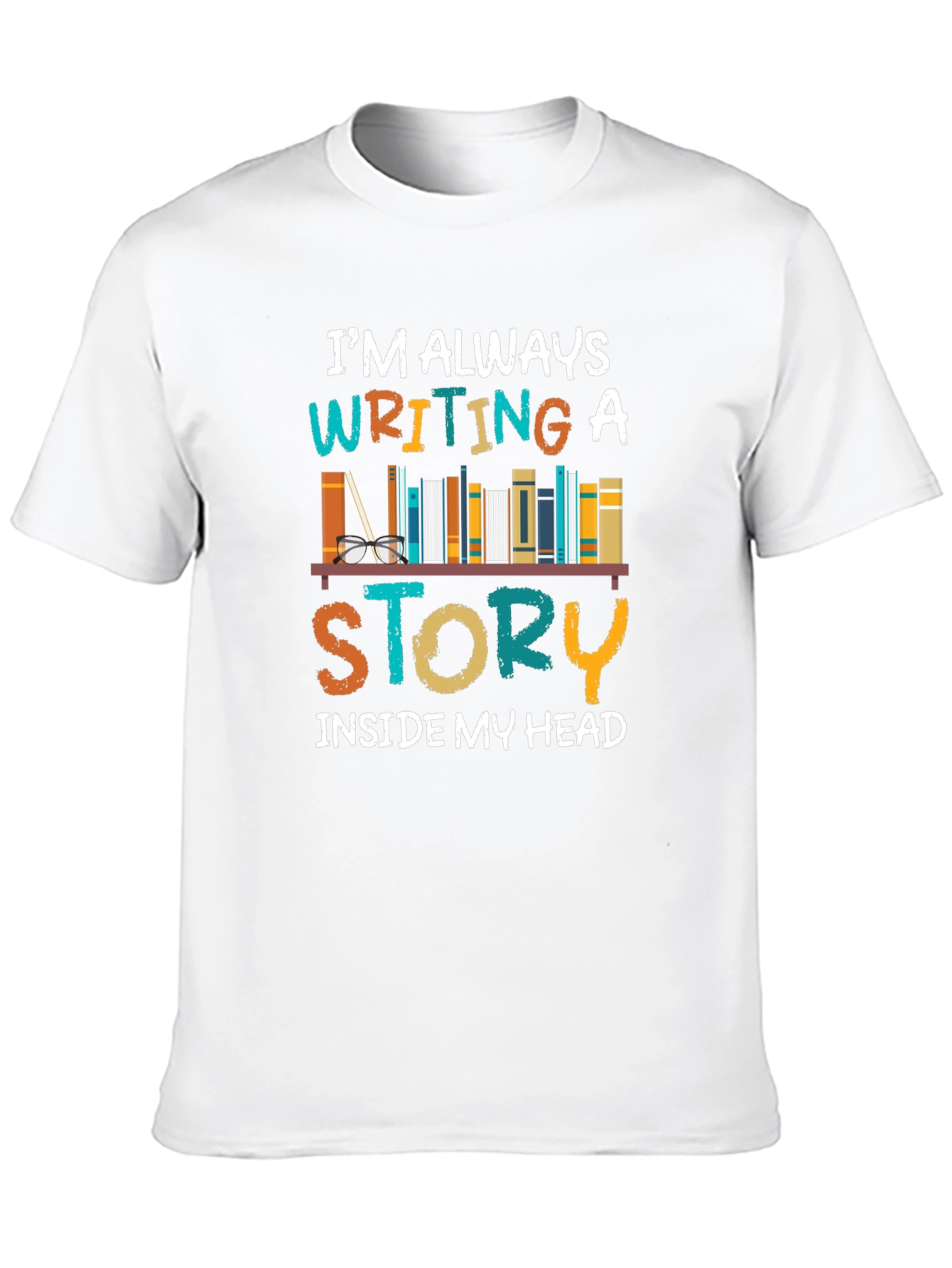 Book Lover T-Shirt: Writing a Story