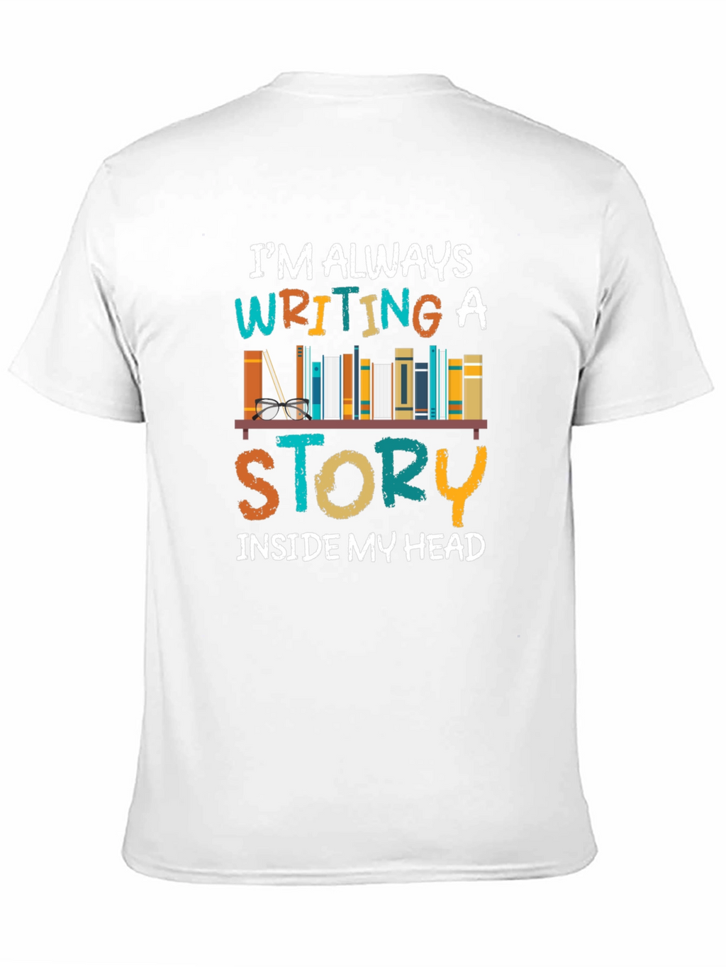 Book Lover T-Shirt: Writing a Story