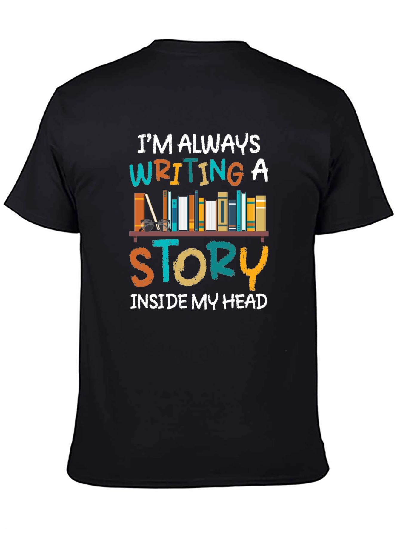 Book Lover T-Shirt: Writing a Story