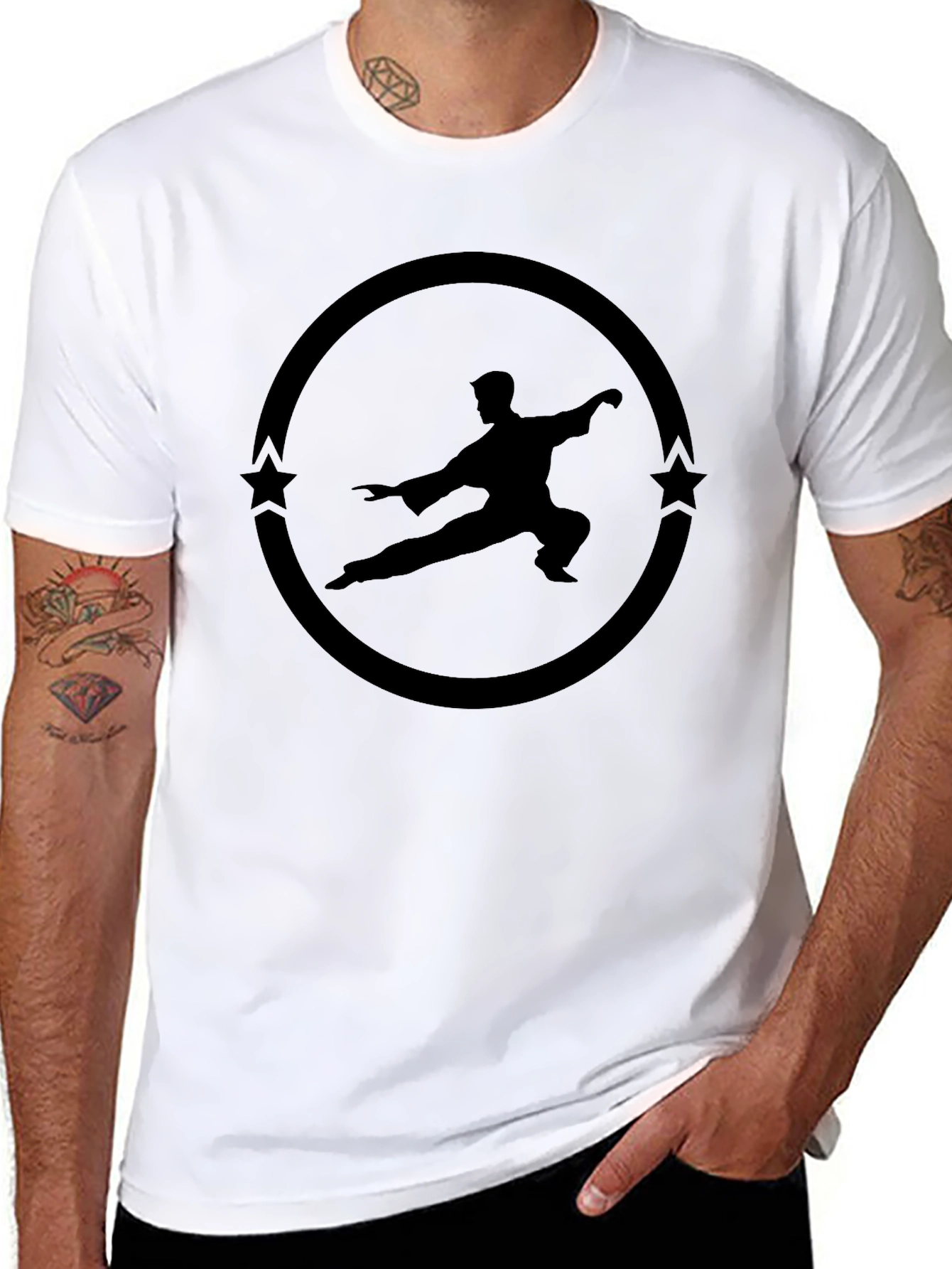 Martial Arts Black T-Shirt