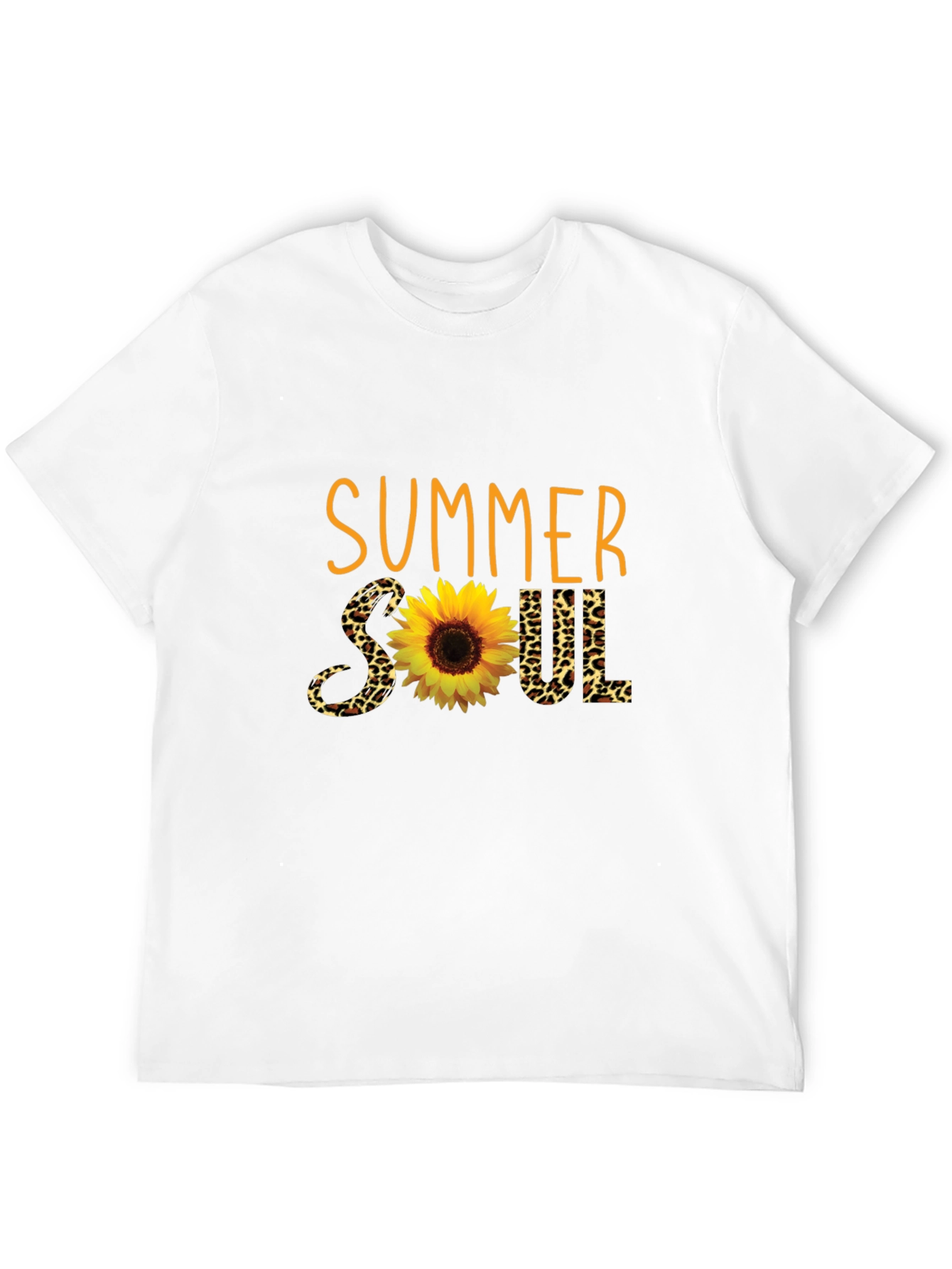 Summer Soul Sunflower Graphic T-Shirt