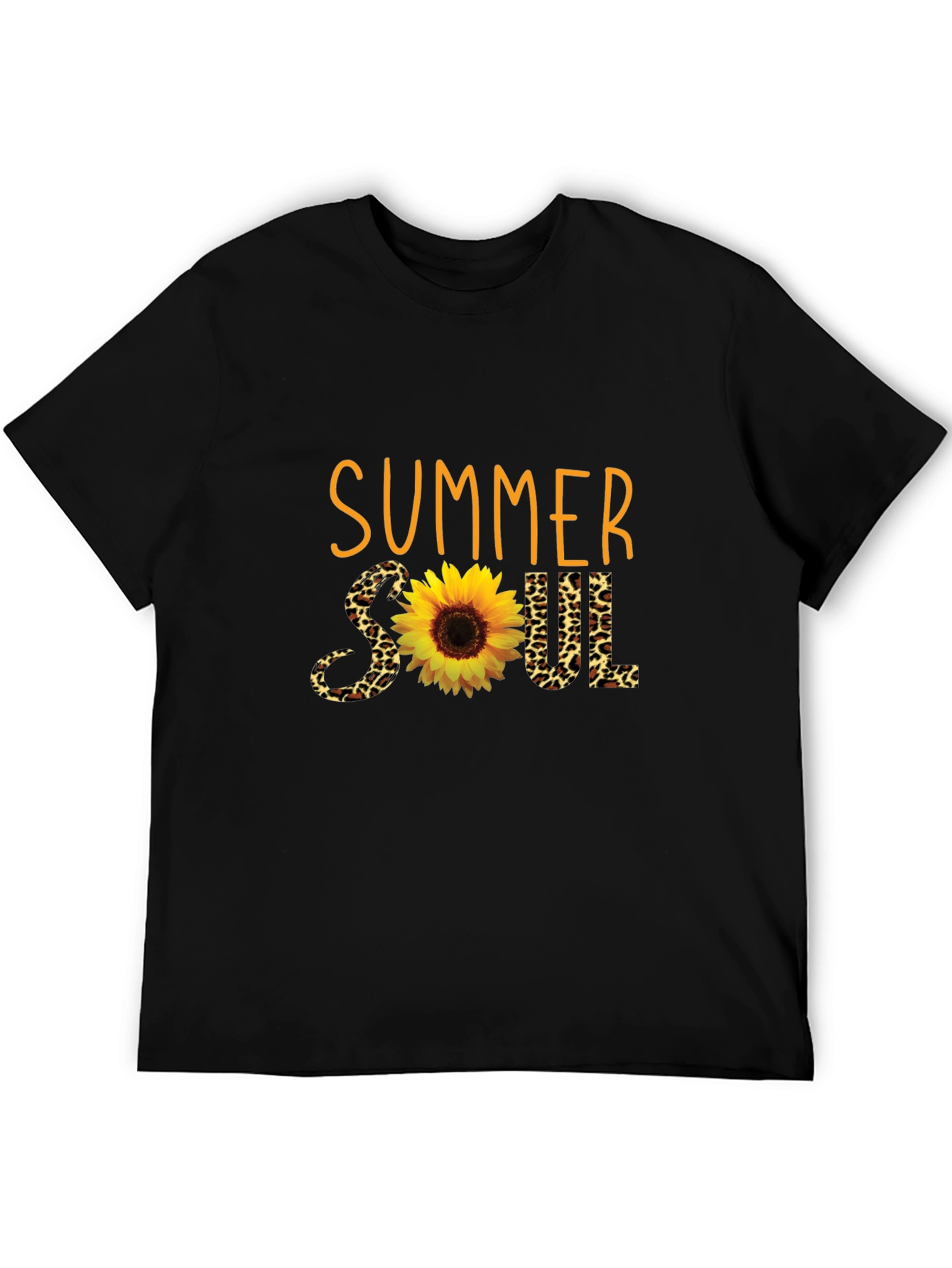 Summer Soul Sunflower Graphic T-Shirt
