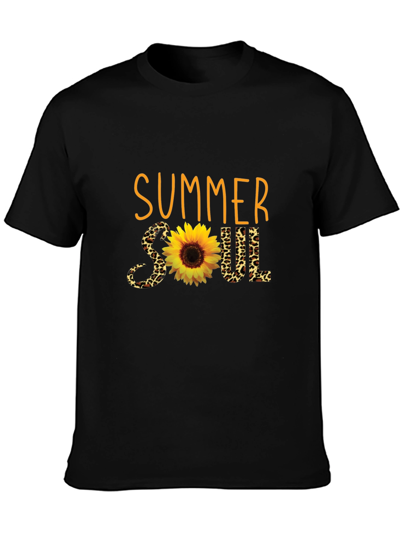 Summer Soul Sunflower Graphic T-Shirt