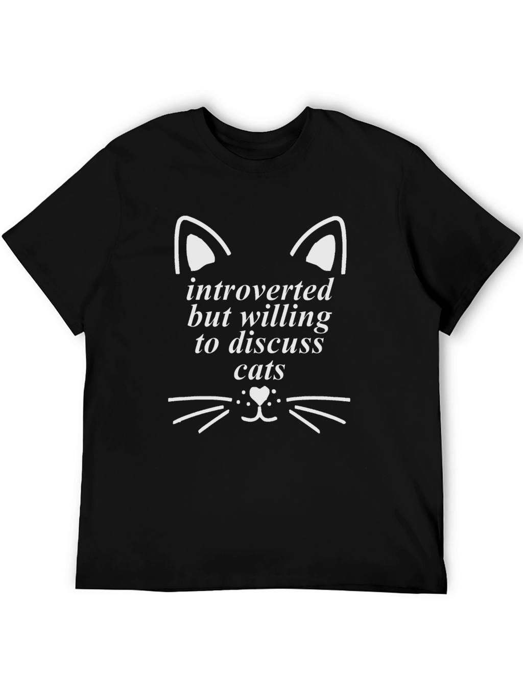 Introverted Cat Lover T-Shirt