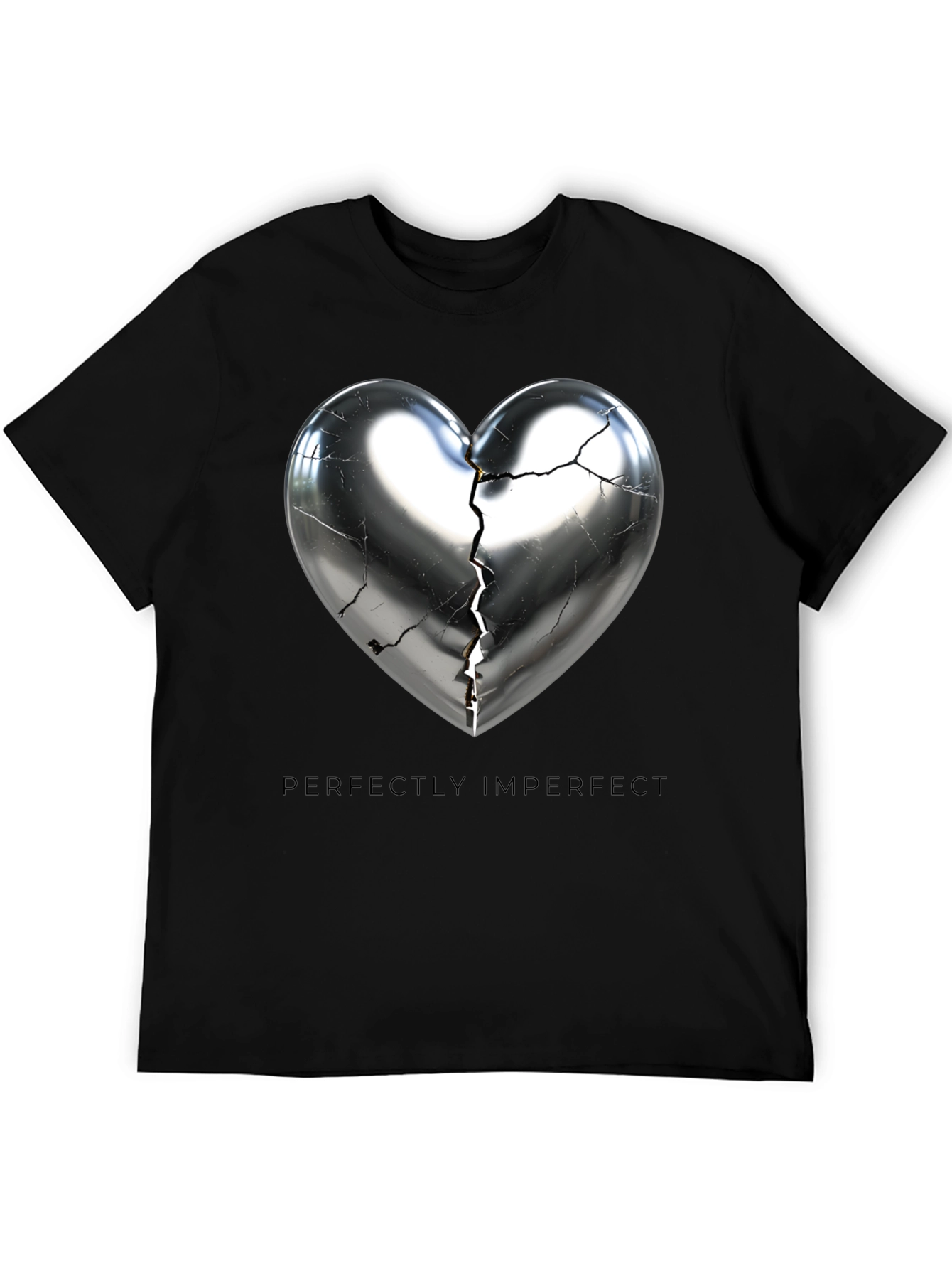 Perfectly Imperfect Broken Heart Graphic Tee