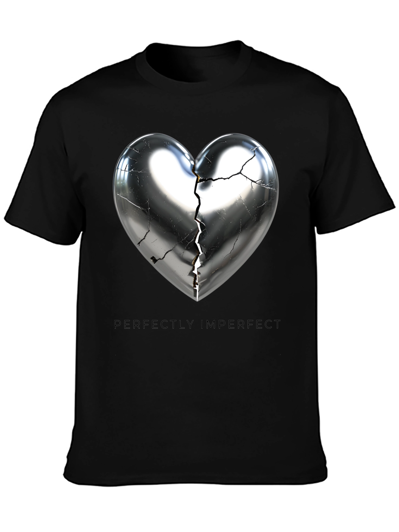 Perfectly Imperfect Broken Heart Graphic Tee